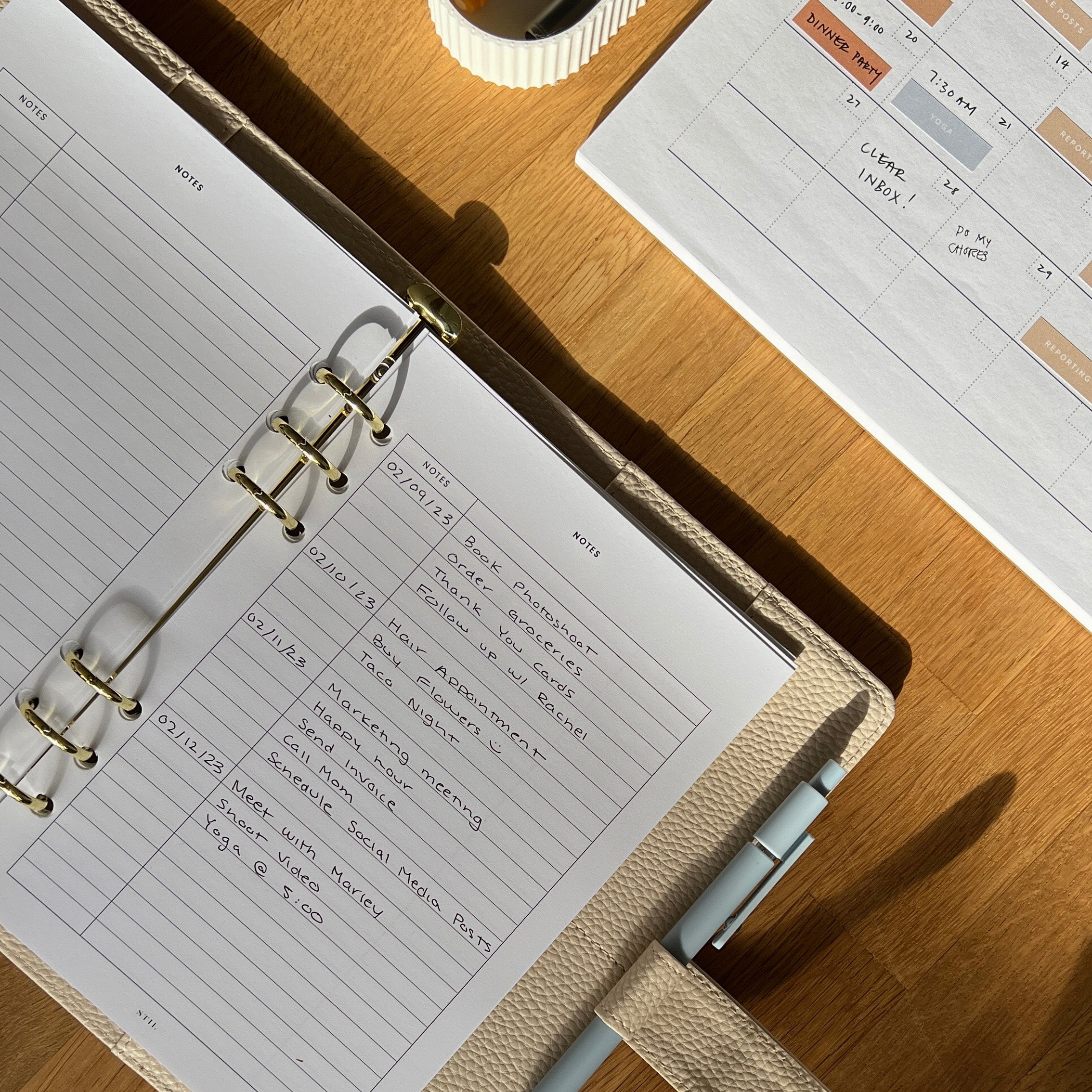 Notes Insert (6-Ring) – STIL