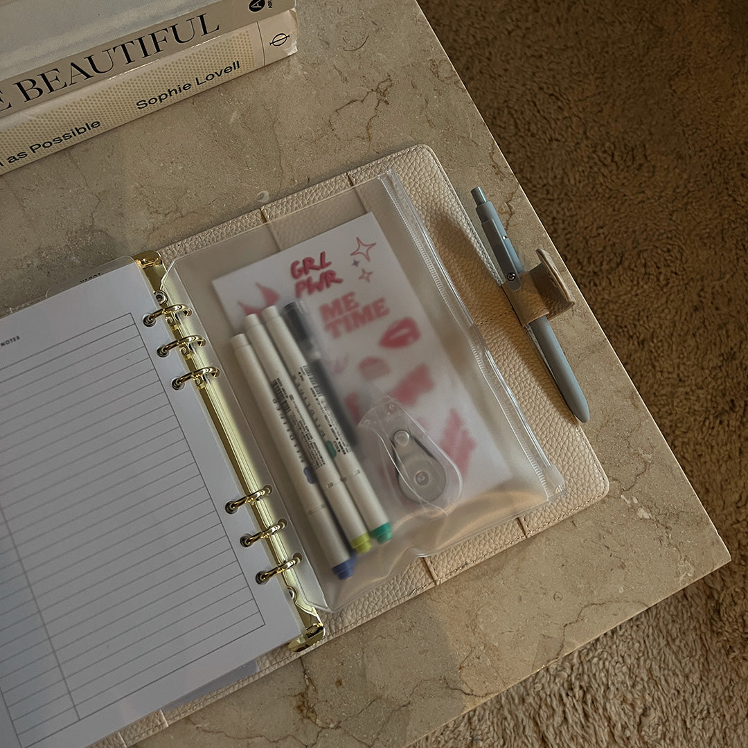 A5 Zip Pouch (6-Ring)